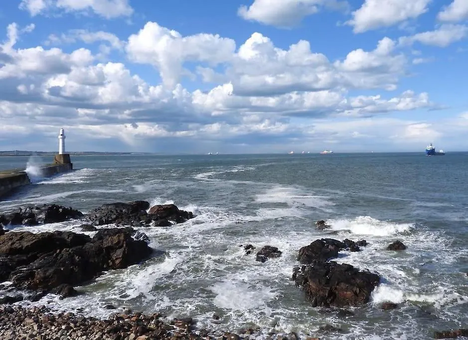 度假居 Lighthouse Cottage With Hottub 阿伯丁